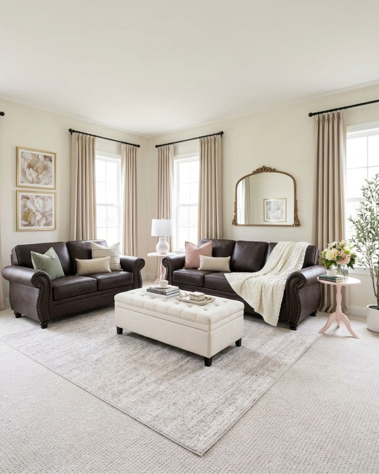 Traditional High-Contrast Living Room

*Note: This is a digital room mockup showcasing product styling ideas from my room design mood board.

#LTKHome