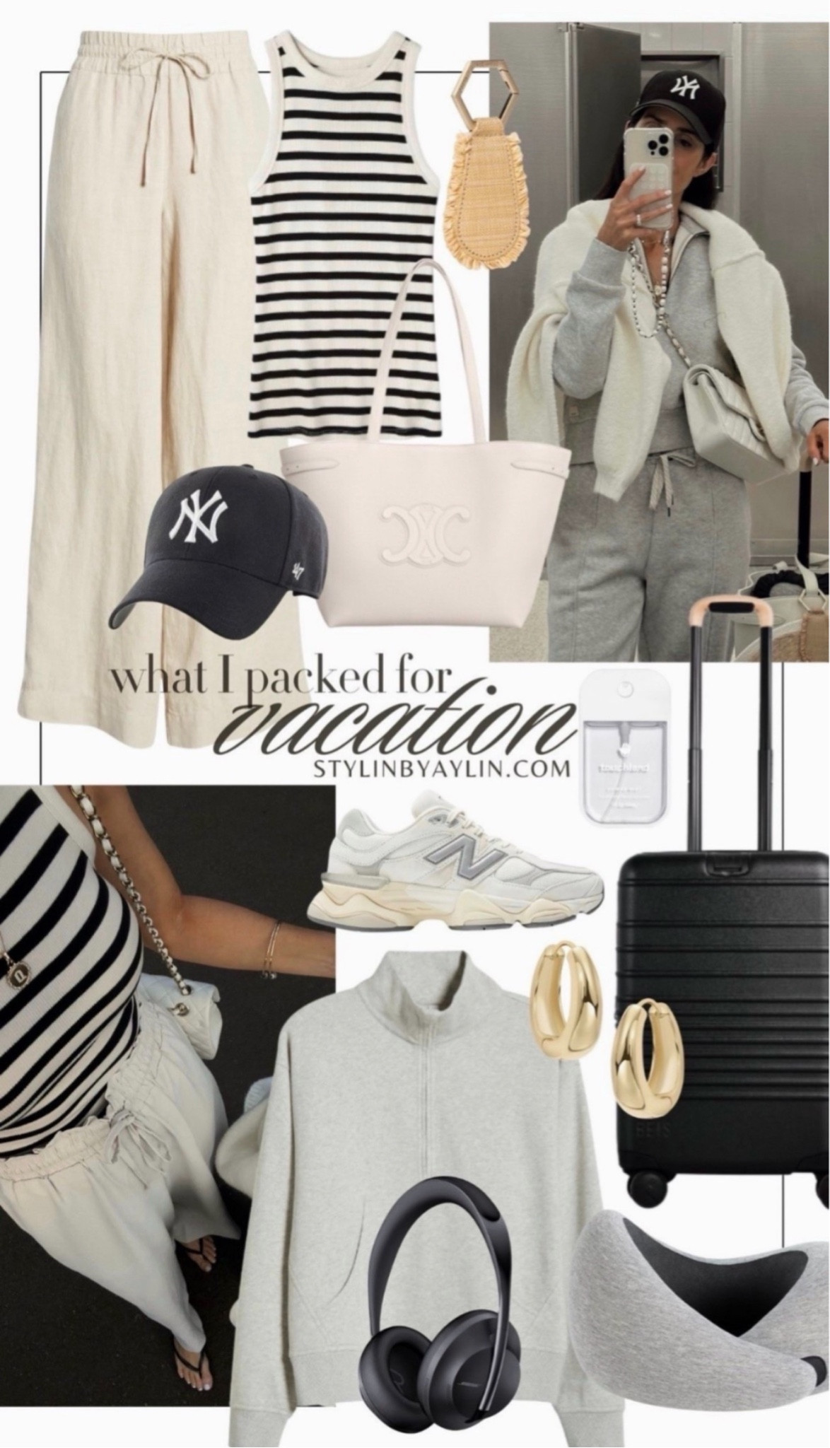 What I packed for vacation✨✈️ #travelstyle #matchingsets #travelmusthave #accessories #stylinbyaylin #aylin 

#LTKTravel #LTKootd #LTKselfcare
