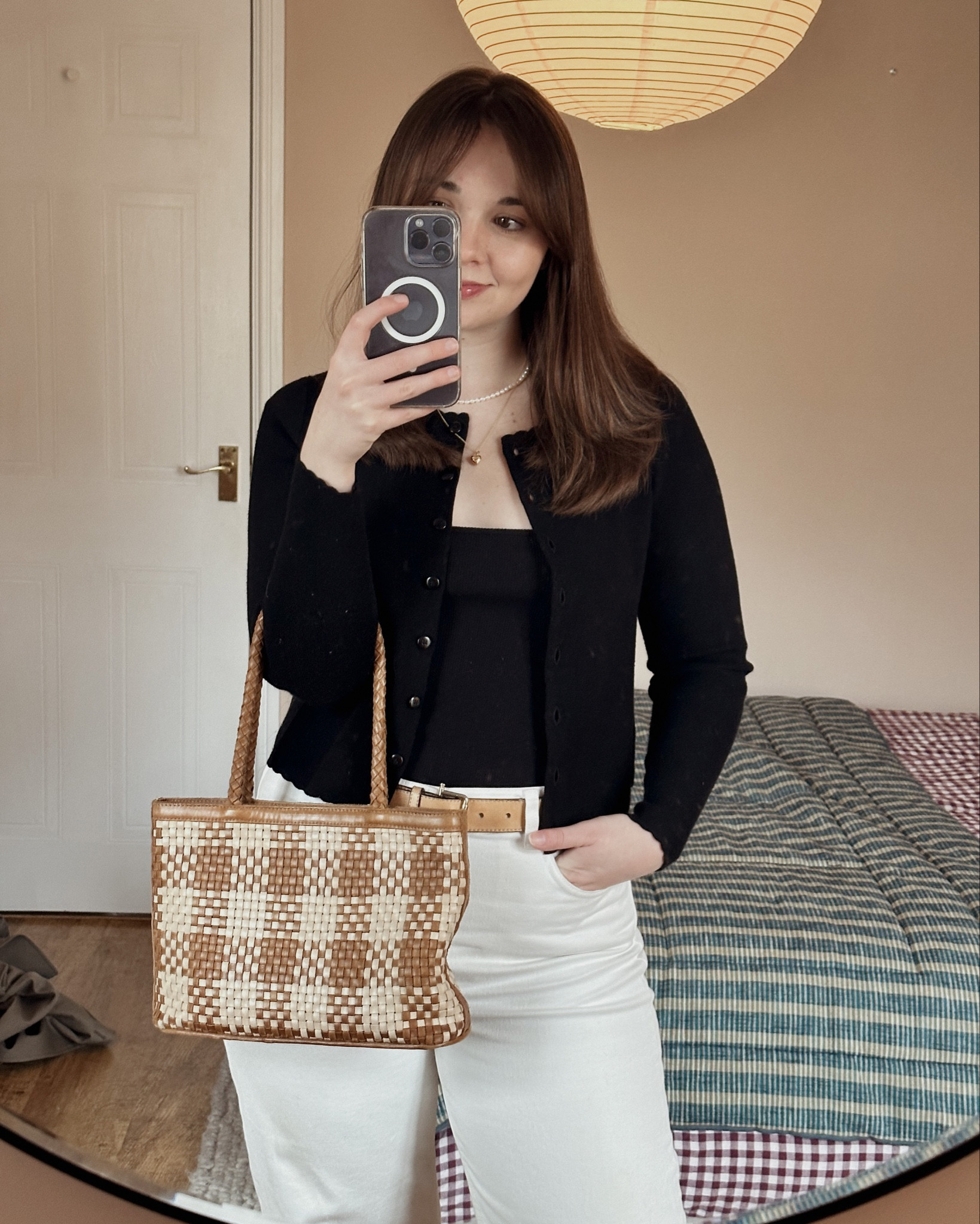 Spring Neutral Outfit
Cardigan - Size M
Tank - Size S
Jeans - W30

#LTKmidsize #LTKitbag #LTKstyletip