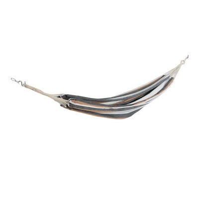 Northlight Striped Cotton Two Person Double Brazilian Hammock - 73" x 58.5" - Black and Brown | Target