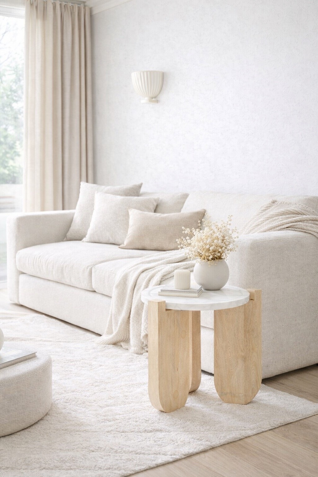 Prettiest marble top nightstand now under $100!!!