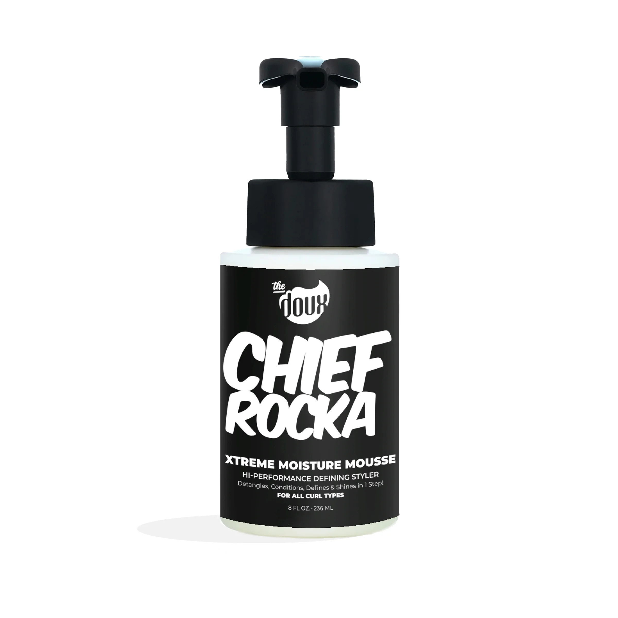 The Doux Chief Rocka Xtreme Hold Setting Foam 8oz. All Hair Types, Pump Bottle | Walmart (US)
