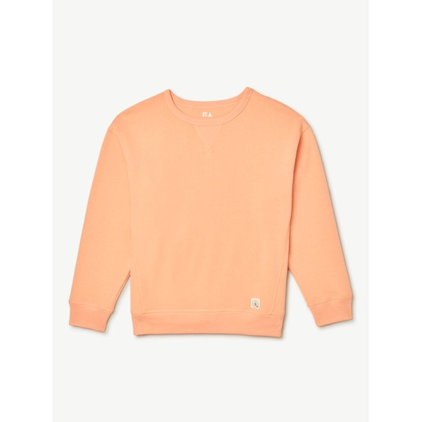 Free Assembly Boy's Fleece Crewneck, Sizes 4-18 - Walmart.com | Walmart (US)