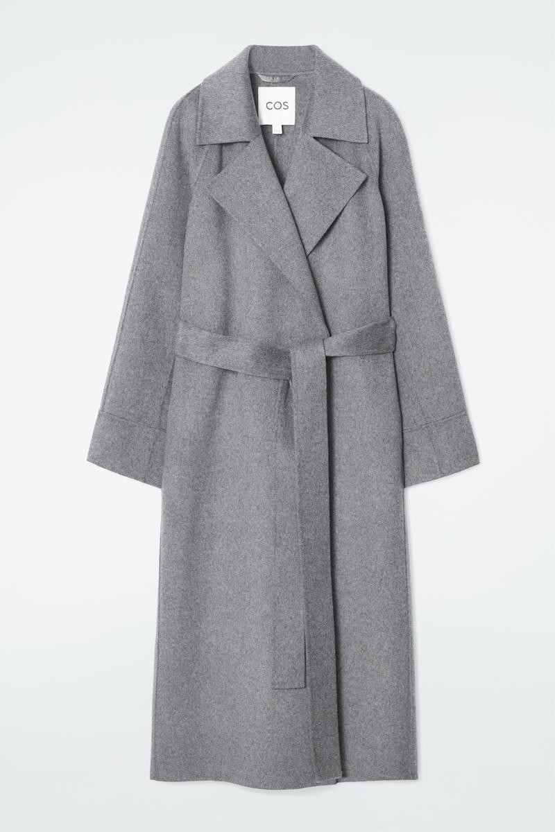 Belted Double-Faced Wool Long Coat | COS (US)