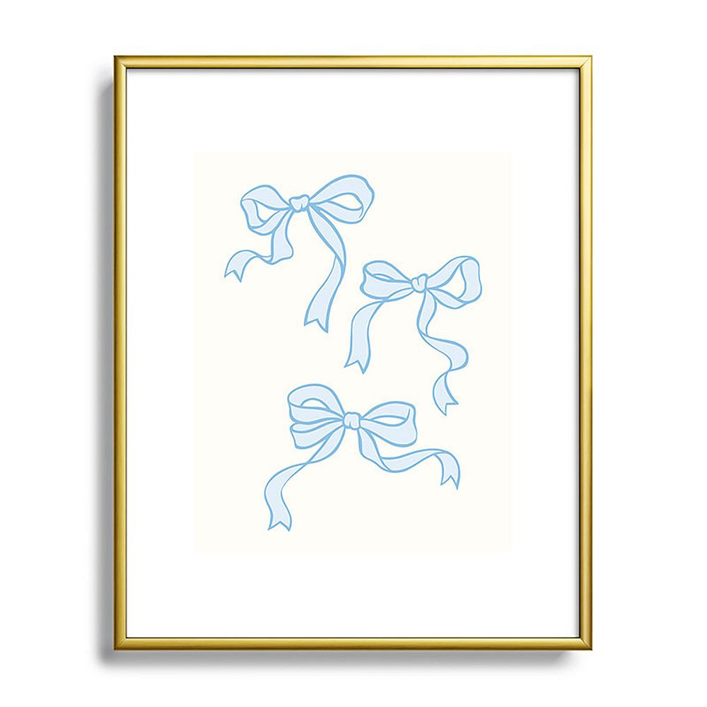 Light Blue Bows Art | Pottery Barn Teen