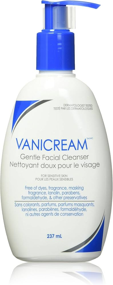 Vanicream Gentle Facial Cleanser with Pump Dispenser | For Sensitive Skin | Dermatologist Tested ... | Amazon (CA)