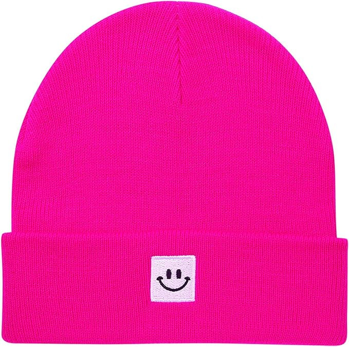 Paladoo Baby Beanie Knit Ski Hat with Cute Face for Girls Boys 0-7 Years | Amazon (US)