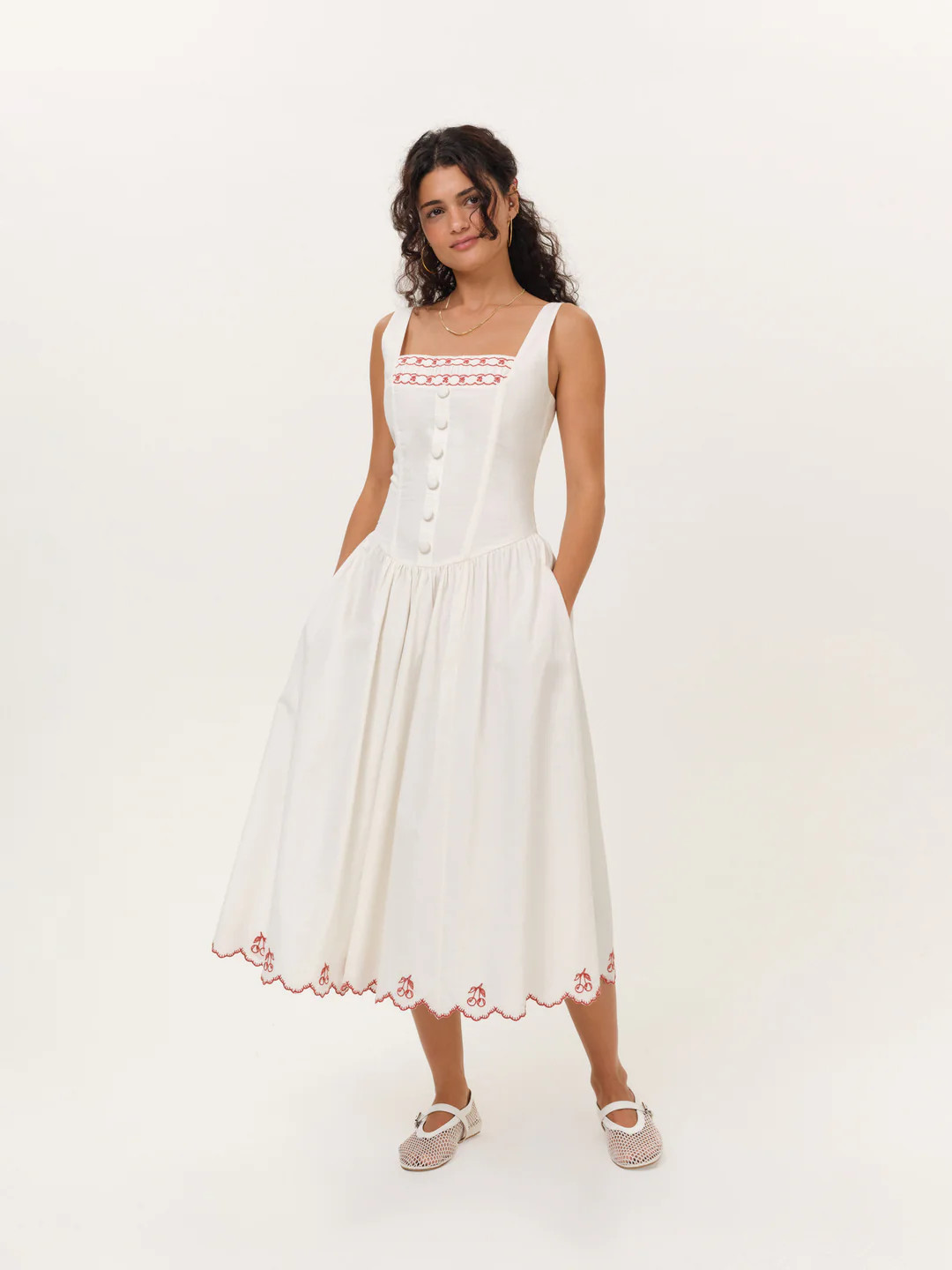 Emma Midi Dress | For Love & Lemons