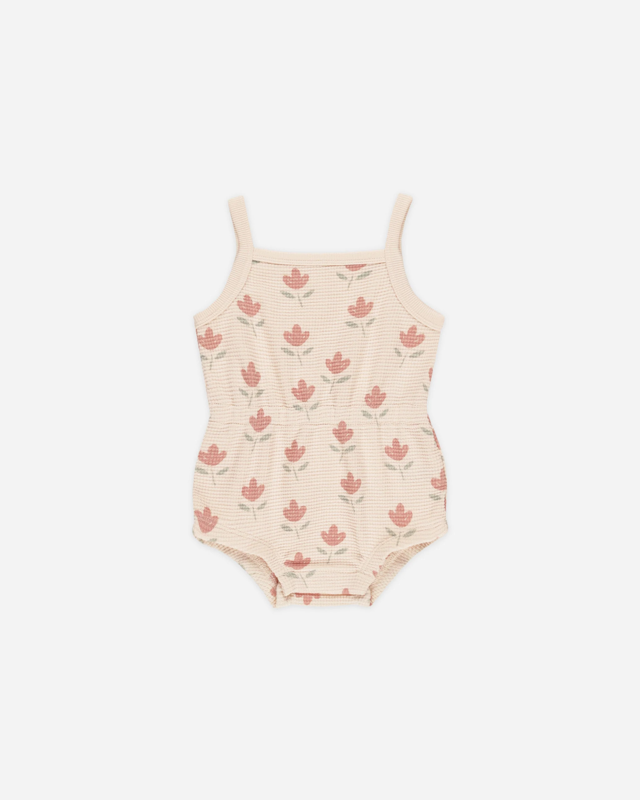 Terry Cinch Romper || Cherries | Rylee + Cru