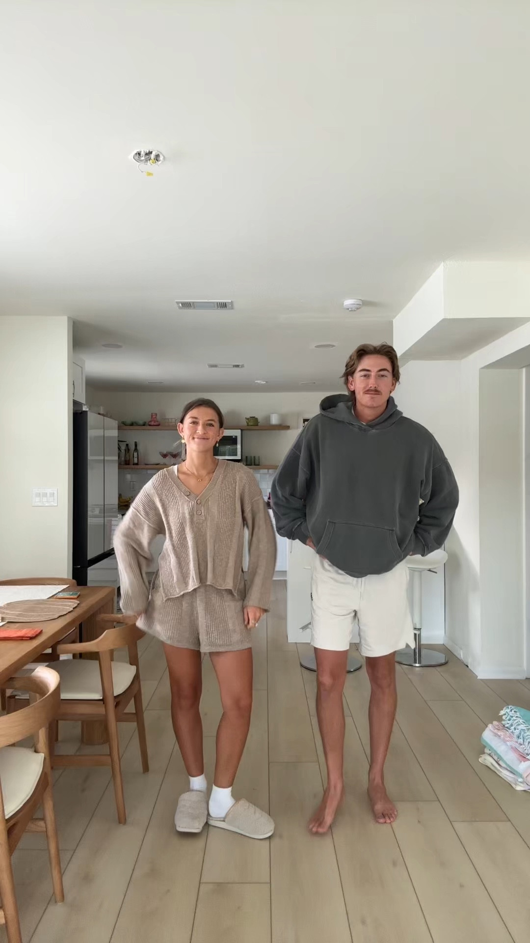 Couple fit check💕 
Set: size small code nat15 
Overalls: size XS

#LTKmens #LTKstyletip #LTKSeasonal