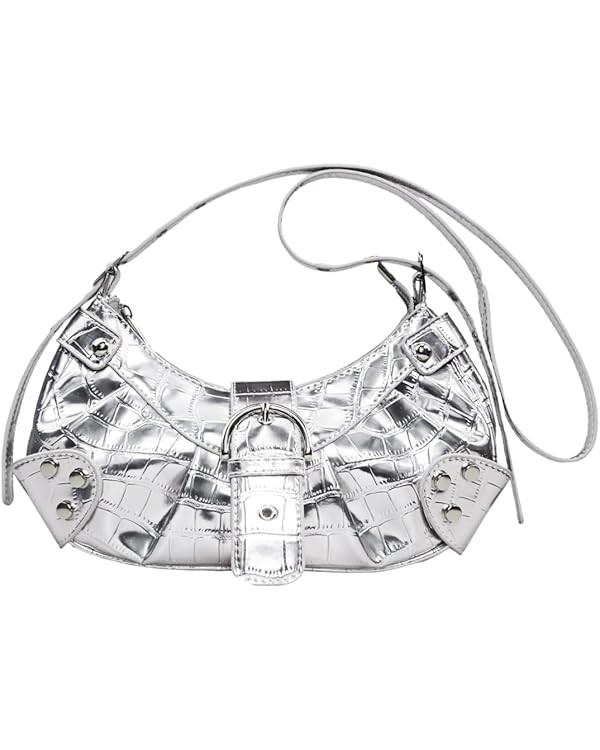 Y2k Purse, Shoulder Bag Purses Tote Bag for Women Trendy Y2k Bag Small Purses for Women | Amazon (US)