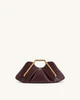 Lila Metal Frame Clutch - Burgundy | JW PEI US