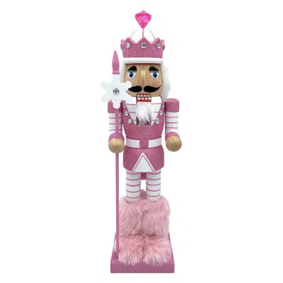 14" Pink Snowflake Nutcracker | Wayfair North America