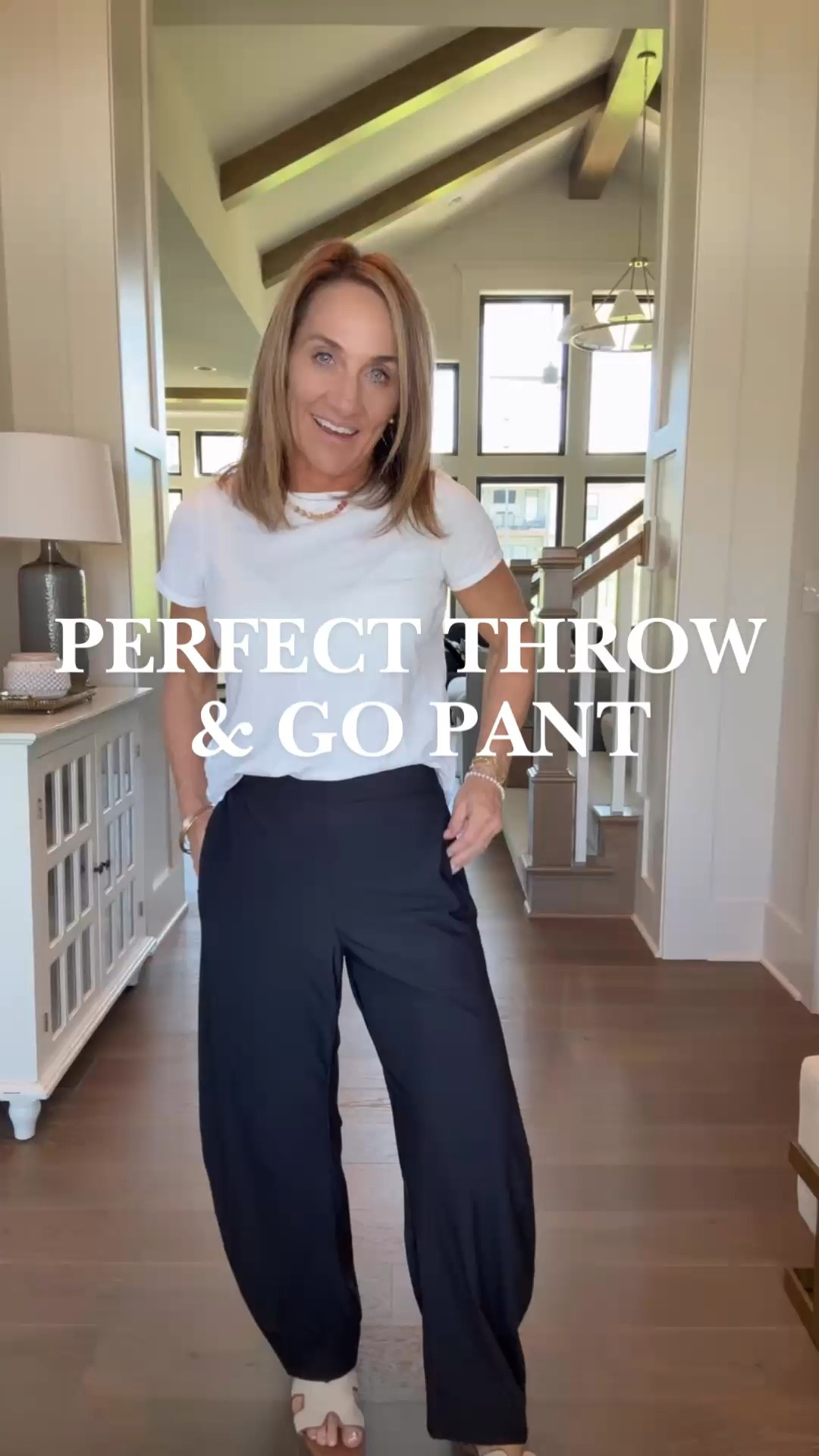 These barrel windpants just earned a permanent spot in my closet 👏 

The fit is what makes them…slightly structured but still relaxed = that effortless look made easy.

They’re lightweight, flattering, and somehow work for everything—errands, travel days, or dressed up with a blazer and sandals.

You’ll wear these way more than you think 🤍



#LTKActive #LTKOver40 #LTKootd