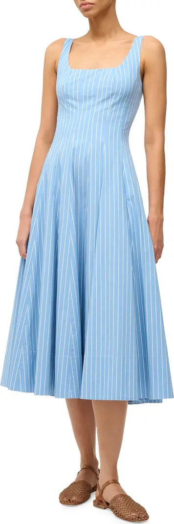 STAUD Wells Fit & Flare Dress | Nordstrom | Nordstrom