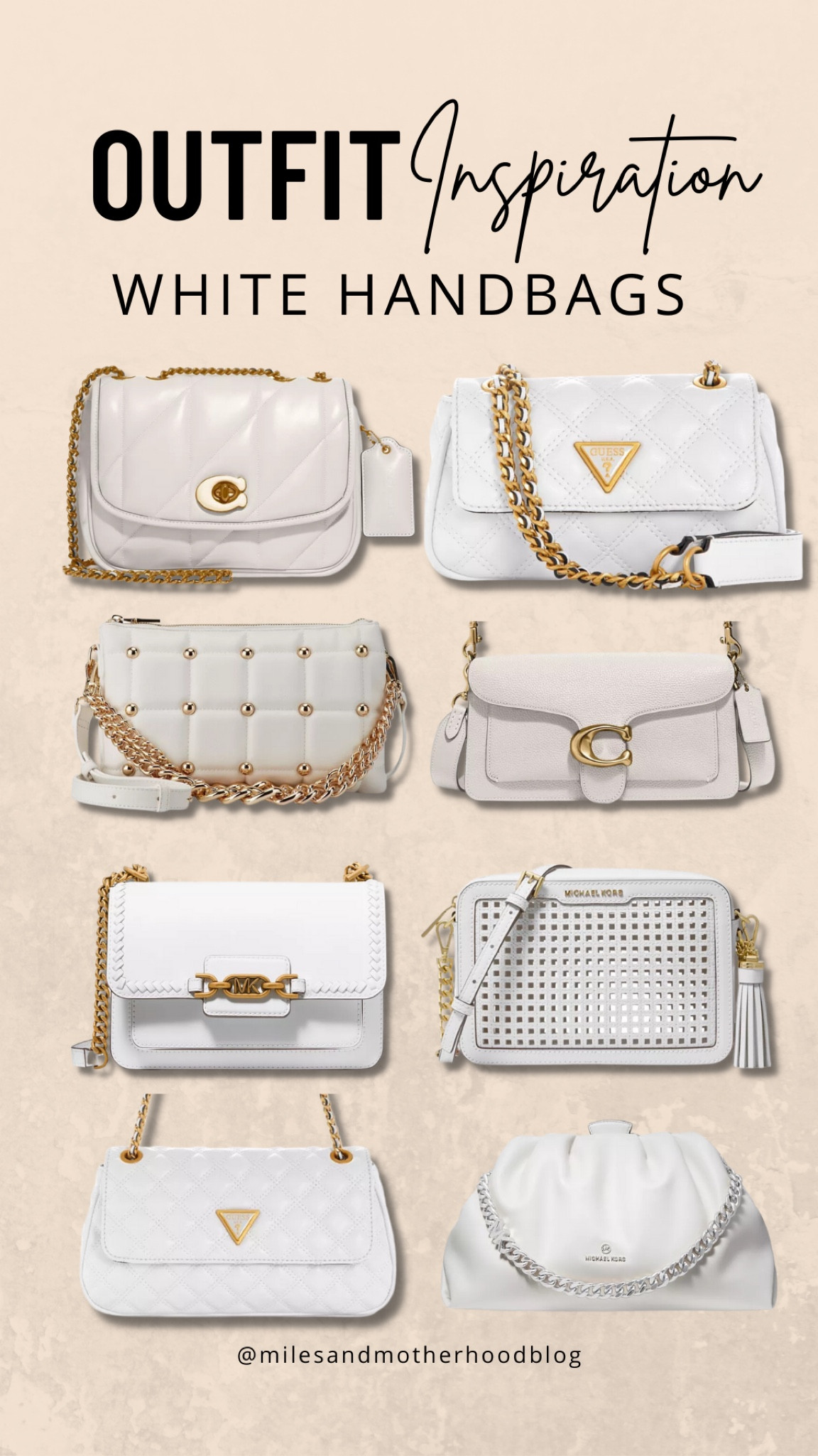 Outfit Inspo! Trendy white handbags for spring. So many styles from crossbody, bucket bags, and satchels! 

#LTKFestival #LTKitbag #LTKSeasonal