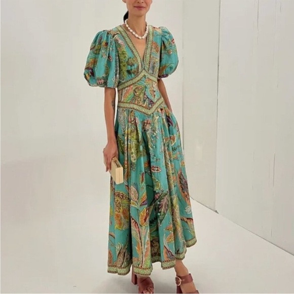 ALEMAIS Franca dress size 4 US, new without tags | Poshmark