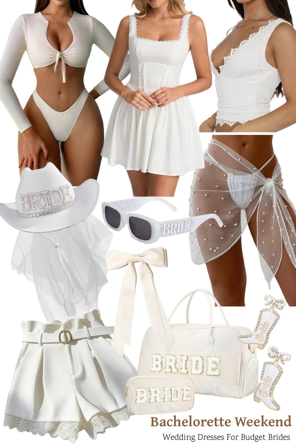 Bachelorette weekend finds on Amazon for the bride to be.

Bachelorette party, resort wear 2026, summer outfits, white dresses, summer dresses, vacation outfits beach.

#LTKWedding #LTKSeasonal #LTKTravel