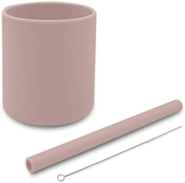 teemi baby Silicone Cup with Straw for Babies 9Months+, Toddler Unbreakable Cup, 6 oz Capacity, Ligh | Amazon (CA)