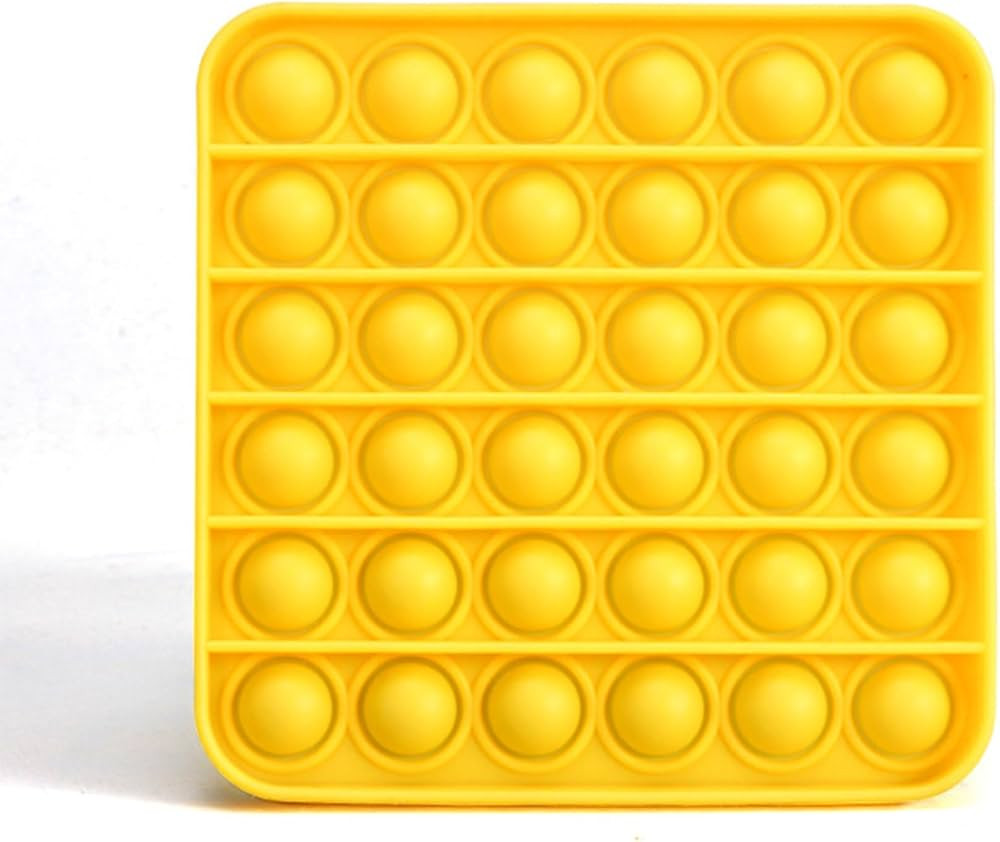 Push Pop Fidget Toy Bubble Sensory for Anxiety & Stress Relief Autism, ADHD,Special Needs Autism Learning Squeeze Bubble Toys Office School Game Crafts Kids Adults | Amazon (US)