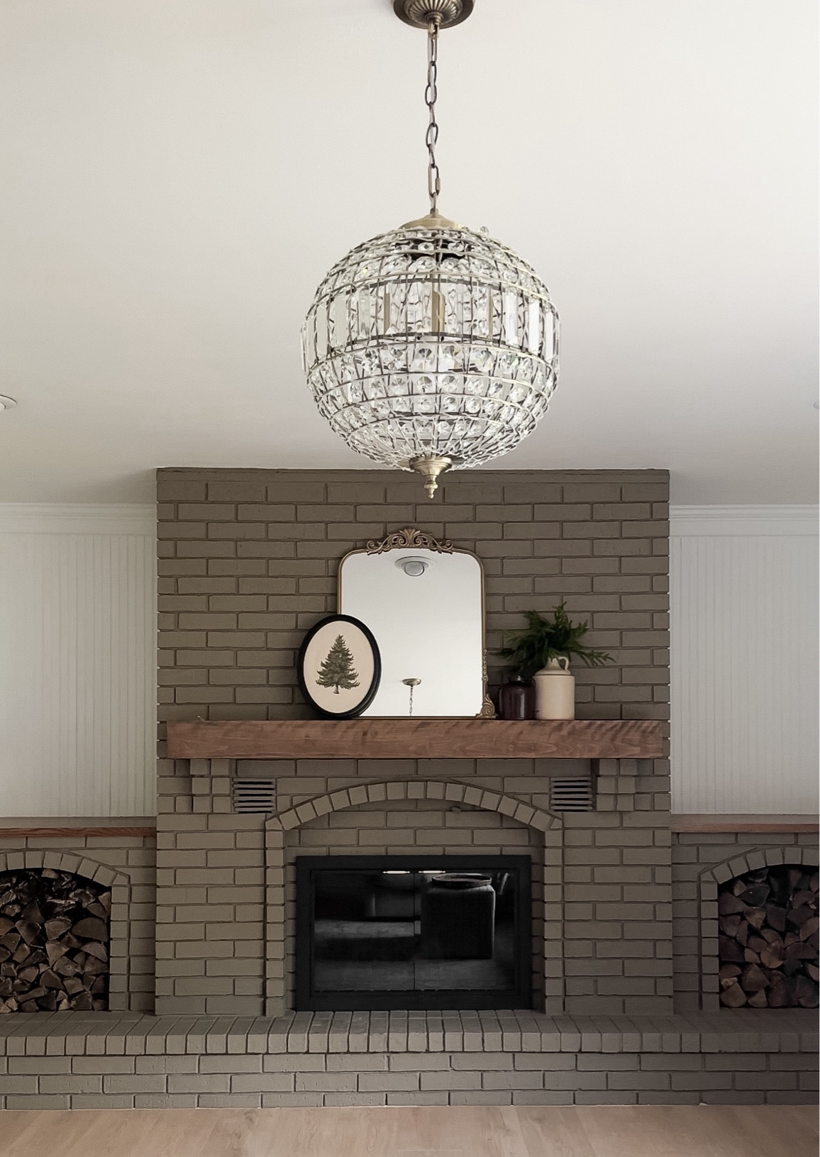 Fireplace makeover🔥

#LTKHome