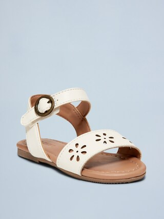 Faux-Leather Perforated Sandals for Toddler Girls | Old Navy (US)