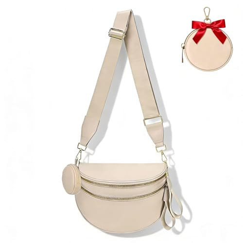 Emmafy Bag Women's Crossbody Bag, Waterproof Oxford Cloth Waist Bag with Adjustable Shoulder Strap | Amazon (US)