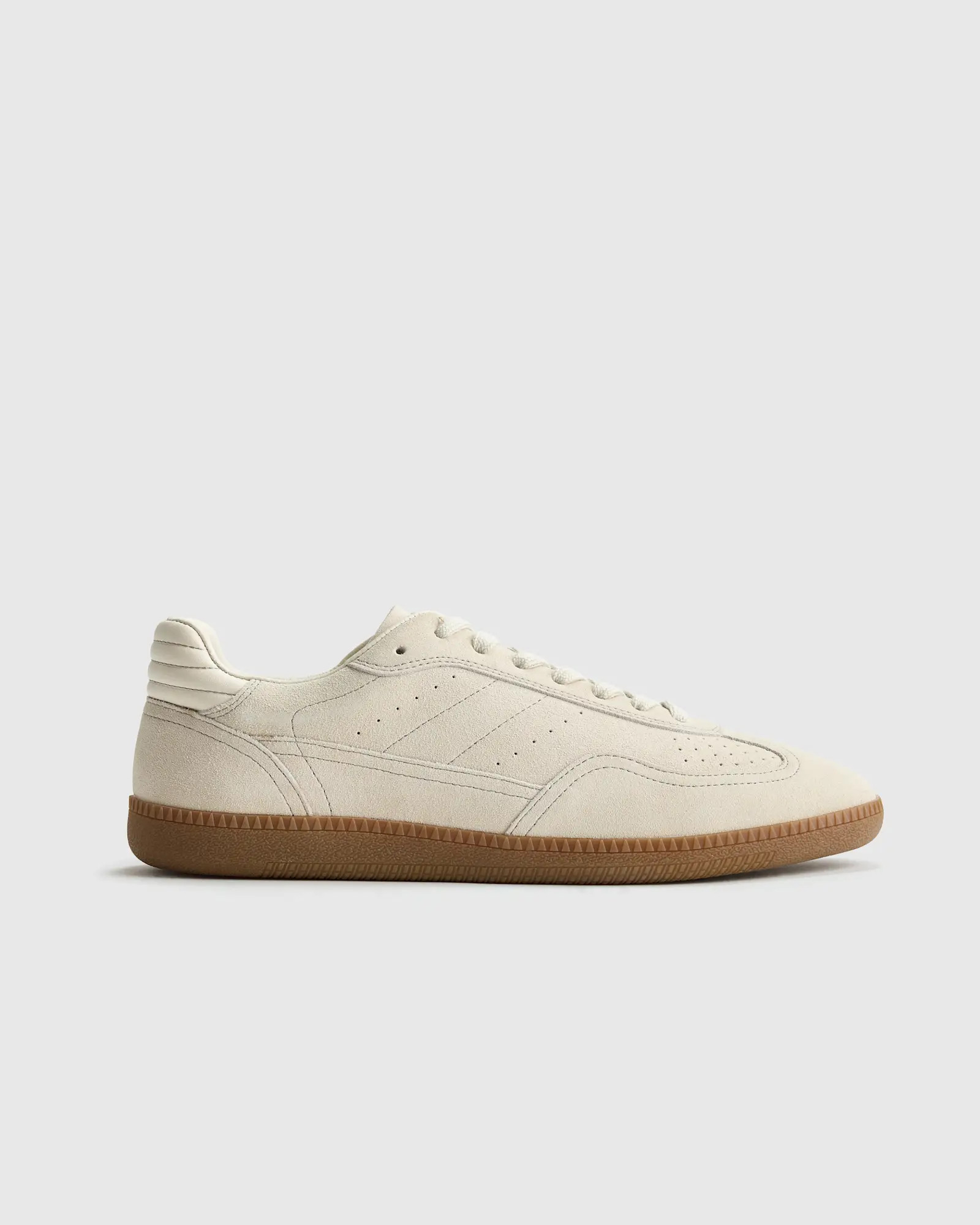 Italian Suede Gum Sole Sneaker | Quince