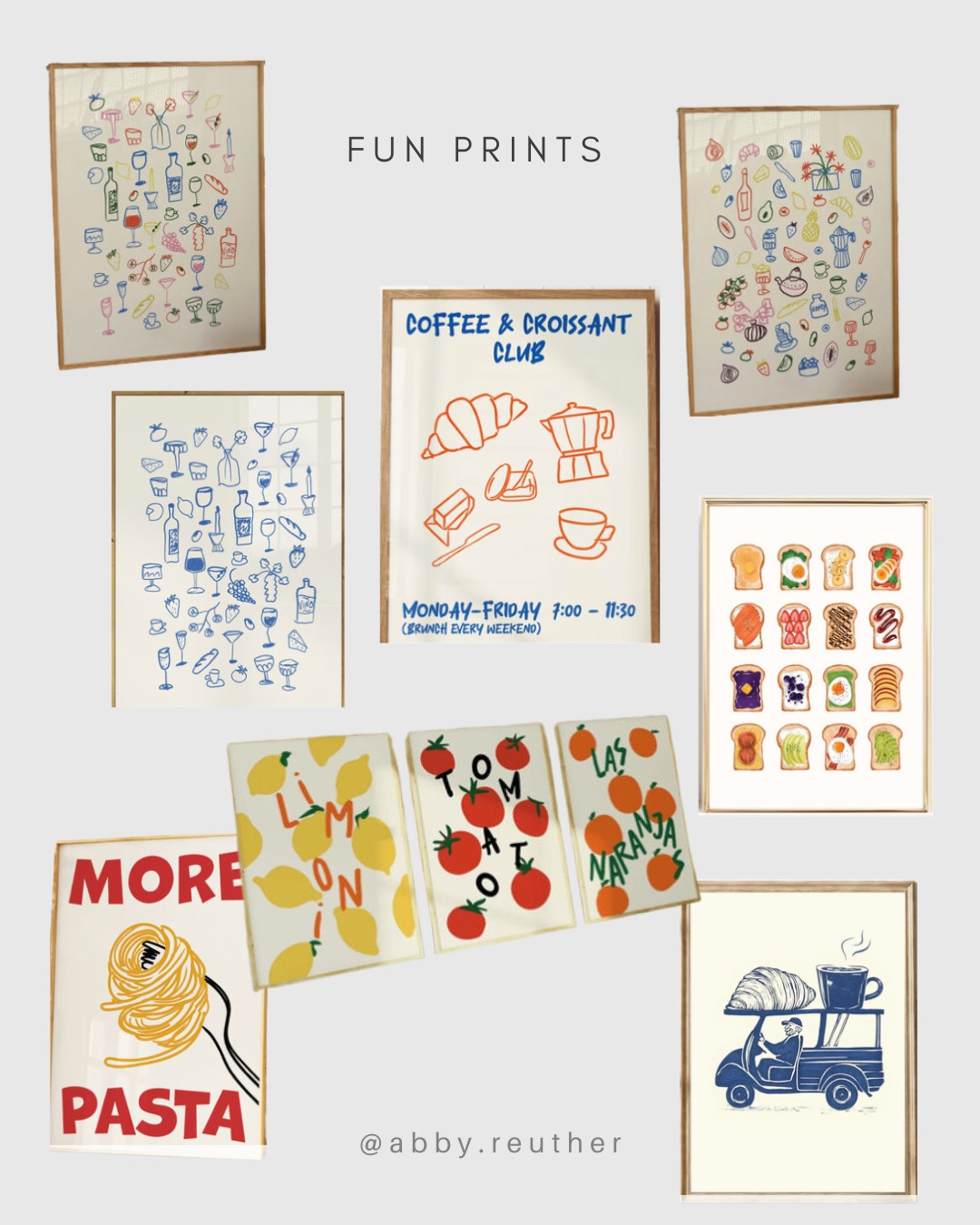Fun home prints. 

Kitchen decor, kitchen artwork, kitchen prints, home decor

#LTKGiftGuide #LTKFamily #LTKHome