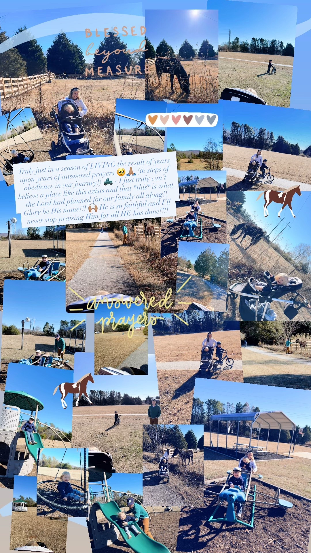 Truly just in a season of LIVING the result of years upon years of answered prayers 🥹🙏🏽 (& steps of obedience in our journey!) 🛻 - I just truly can’t believe a place like this exists and that *this* is what the Lord had planned for our family all along!! Glory be His name!!! 🙌🏽 He is so faithful and I’ll never stop praising Him for all HE has done!!!!