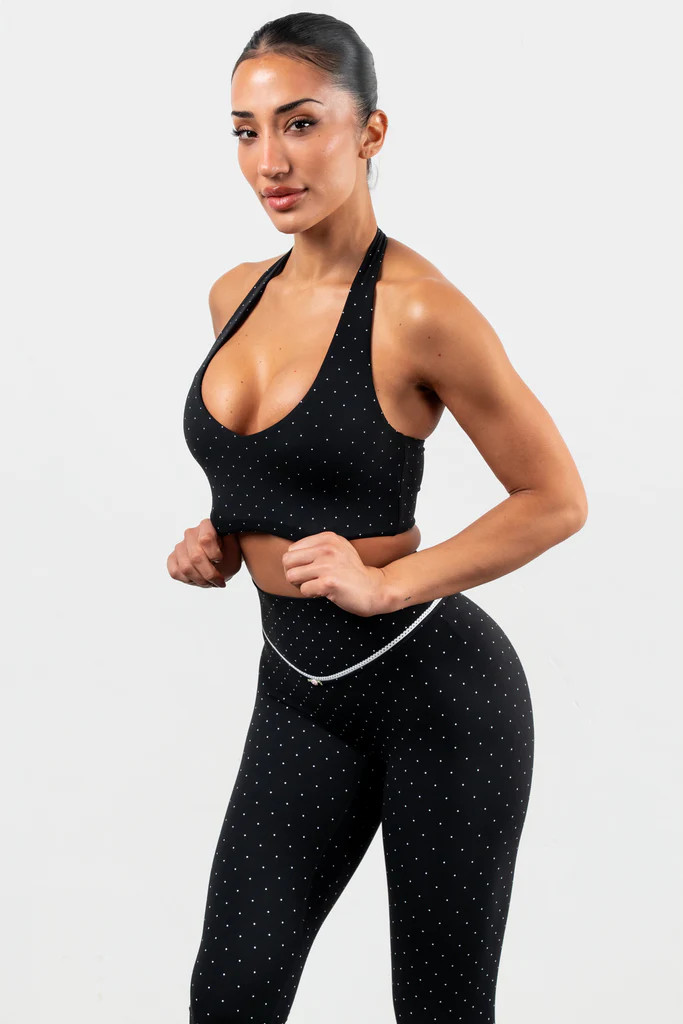 Cloud II™ Voop Longline - Midnight Polka Dot | Vitality