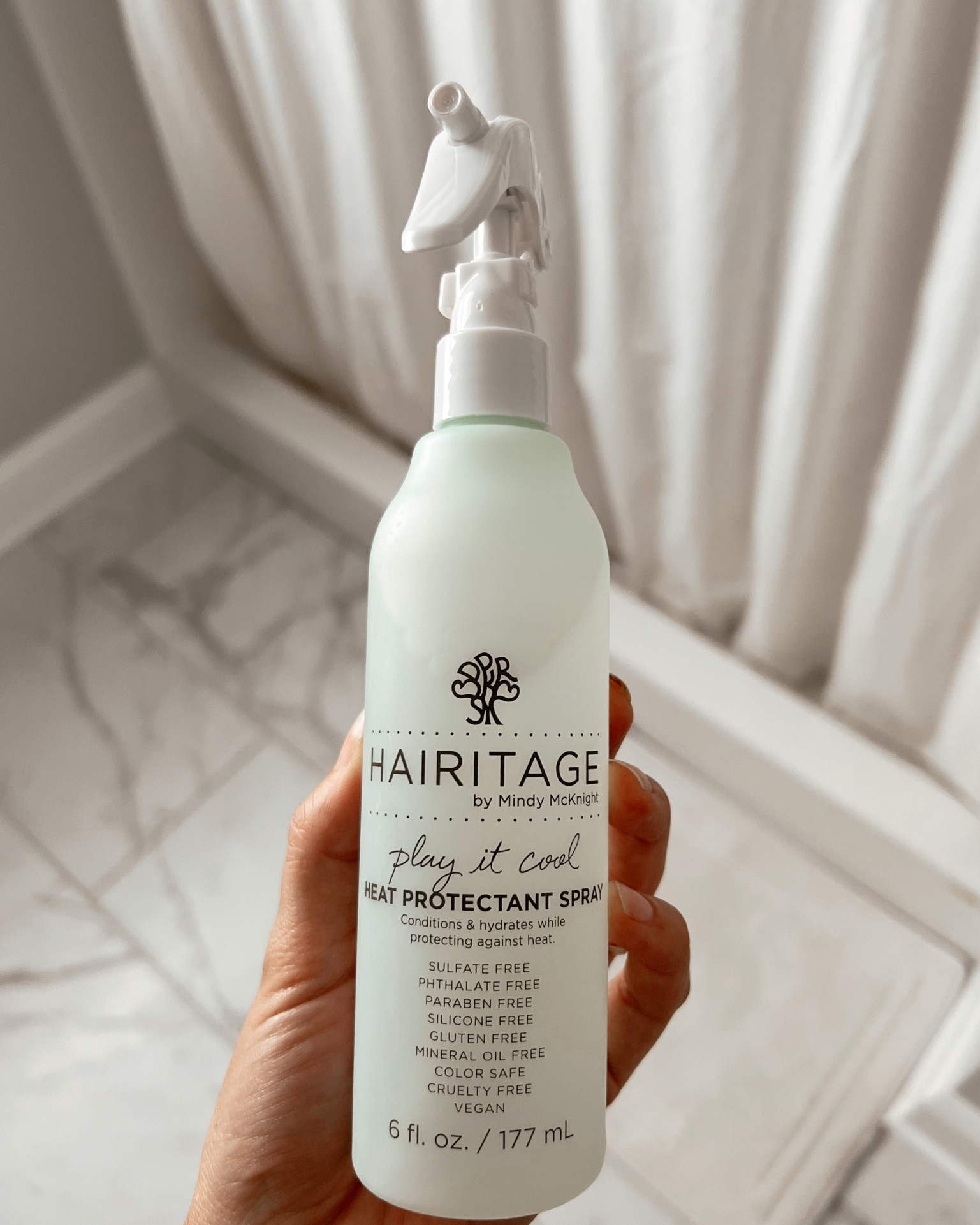 New heat protectant I have been trying out. So far I really like it. Less than $8 at Walmart!

Drugstore hair care
Heat protectant spray
Hairitage hair care 
Hair products
Affordable 
Quality 

#LTKunder50 #LTKbeauty #LTKstyletip