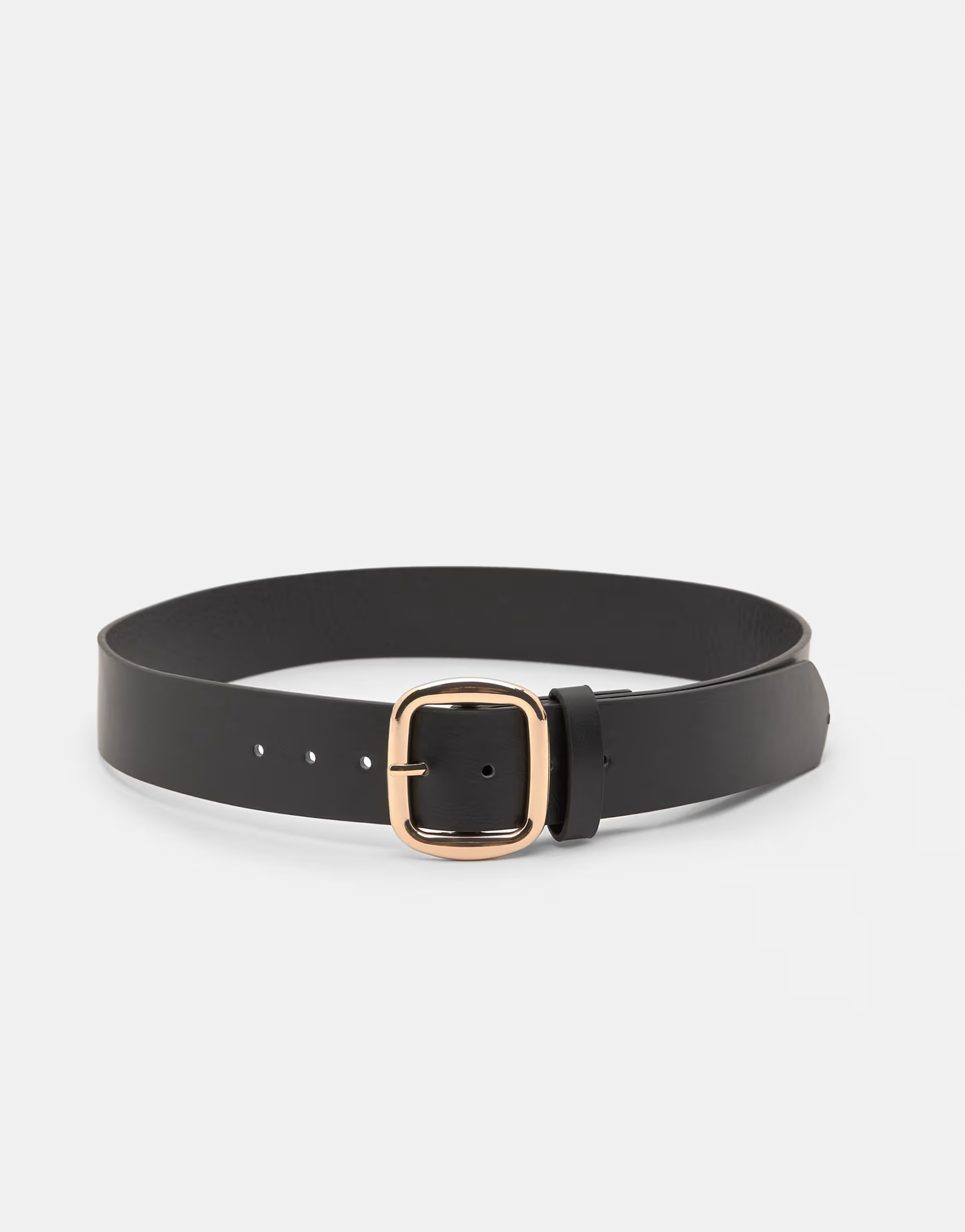Pull&Bear Belt with square buckle in black | ASOS | ASOS (Global)