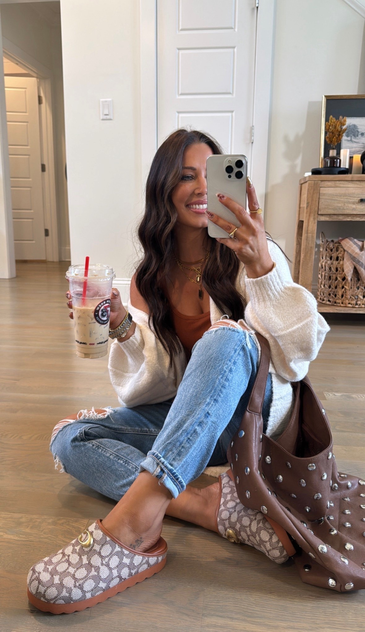 Obsessed with these basics that are perfect for those last few chilly afternoons before summer🔥🔥 and these Coach clogs = effortless but still put together 🙌 Perfect for errands, lunch dates, or just wanting to feel cute without trying too hard 🤍 Linked everything for you!

#LTKStyle #LTKFinds #AmazonFashion #EverydayStyle #CasualChic #NeutralOutfit

#LTKootd #LTKgrwm #LTKmomlife