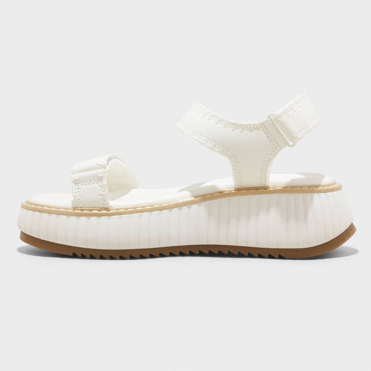 Women's Joey Platform Sport Sandals - Universal Thread™ White | Target