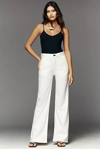 PAIGE Anessa 31 High-Rise Wide-Leg Jeans | Anthropologie (US)