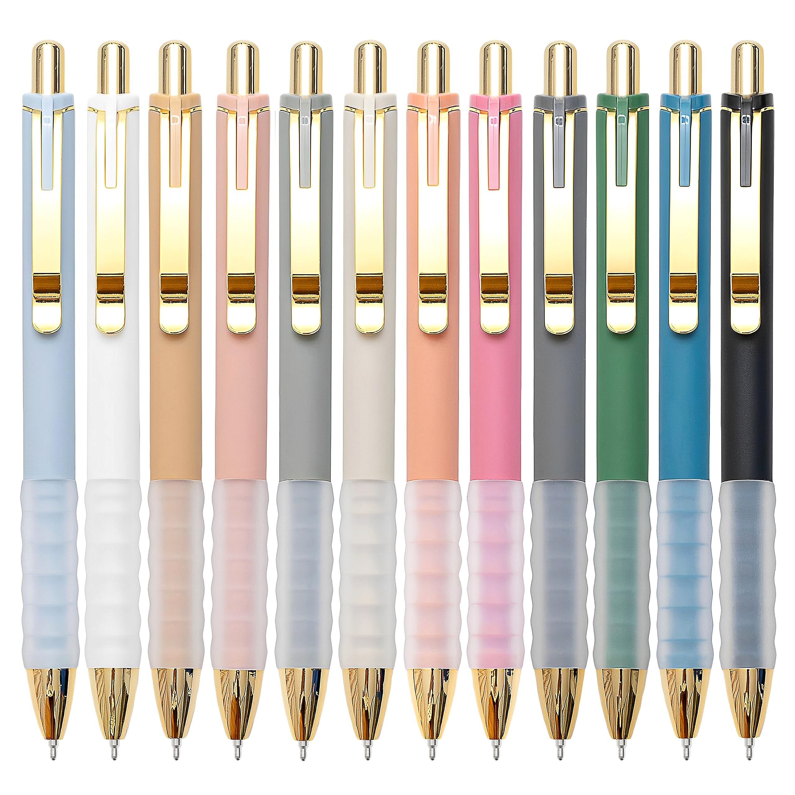 Linbsunne Ballpoint Pens Black Medium Point 1mm Pen with Super Soft Grip Ball Point Pen for Men W... | Amazon (US)