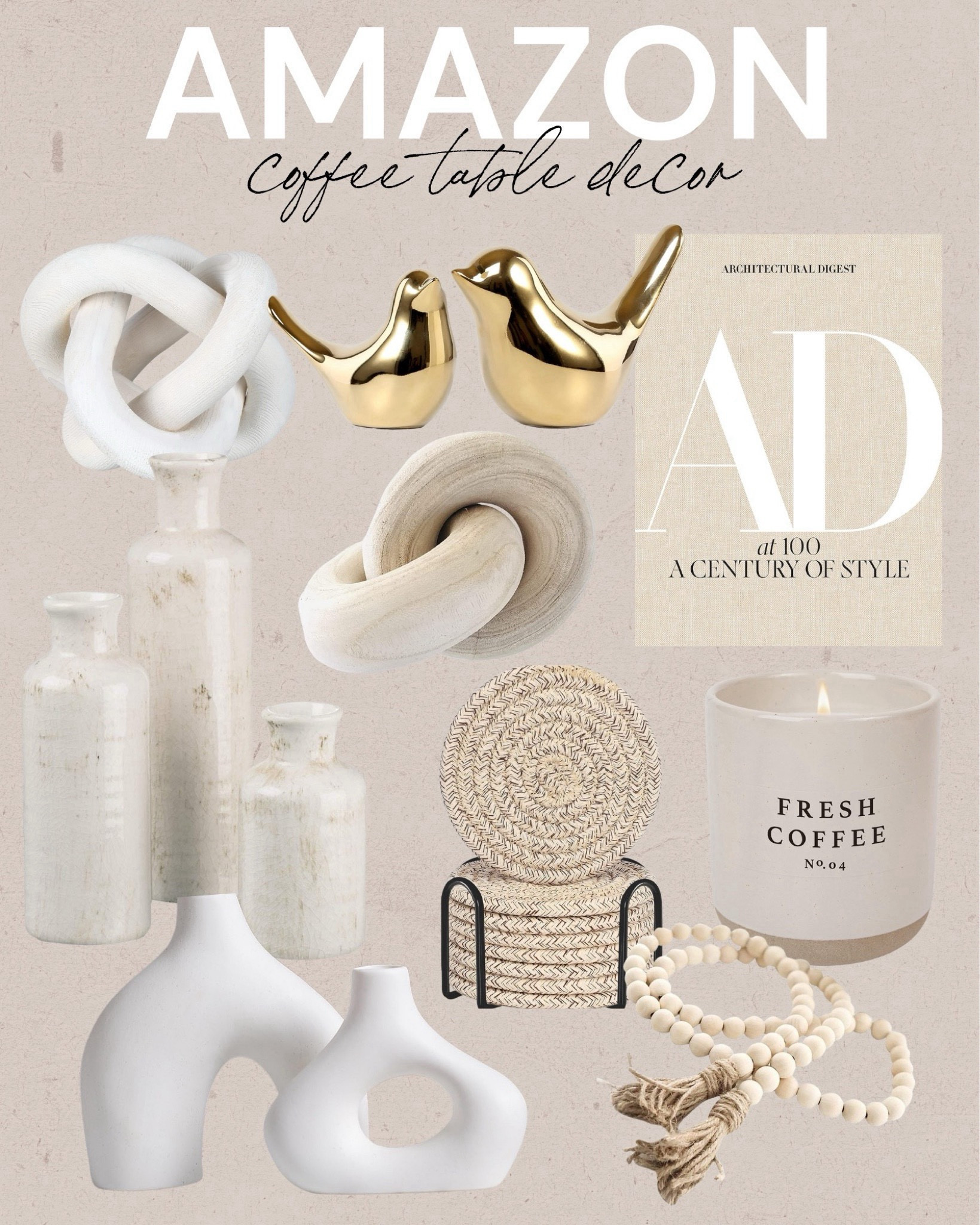 Amazon Coffee Table Decor
amazon home, amazon home finds, coffee table decor, coffee table accessories, amazon home decor, coffee table book


#LTKHome