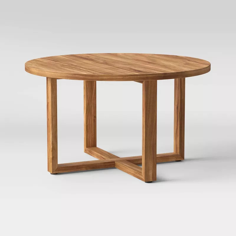 Sindri Round Wooden Coffee Table Brown - Project 62™ | Target