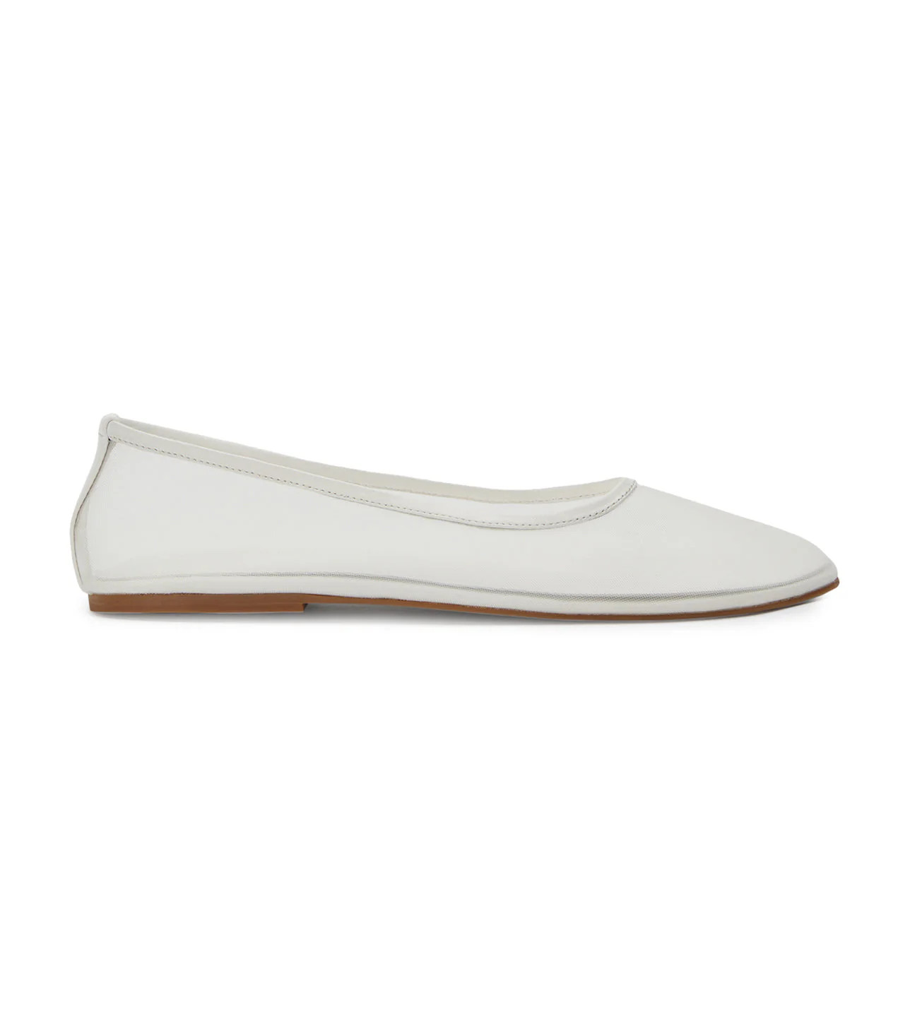 Marvel White Nylon Flats | Tony Bianco US