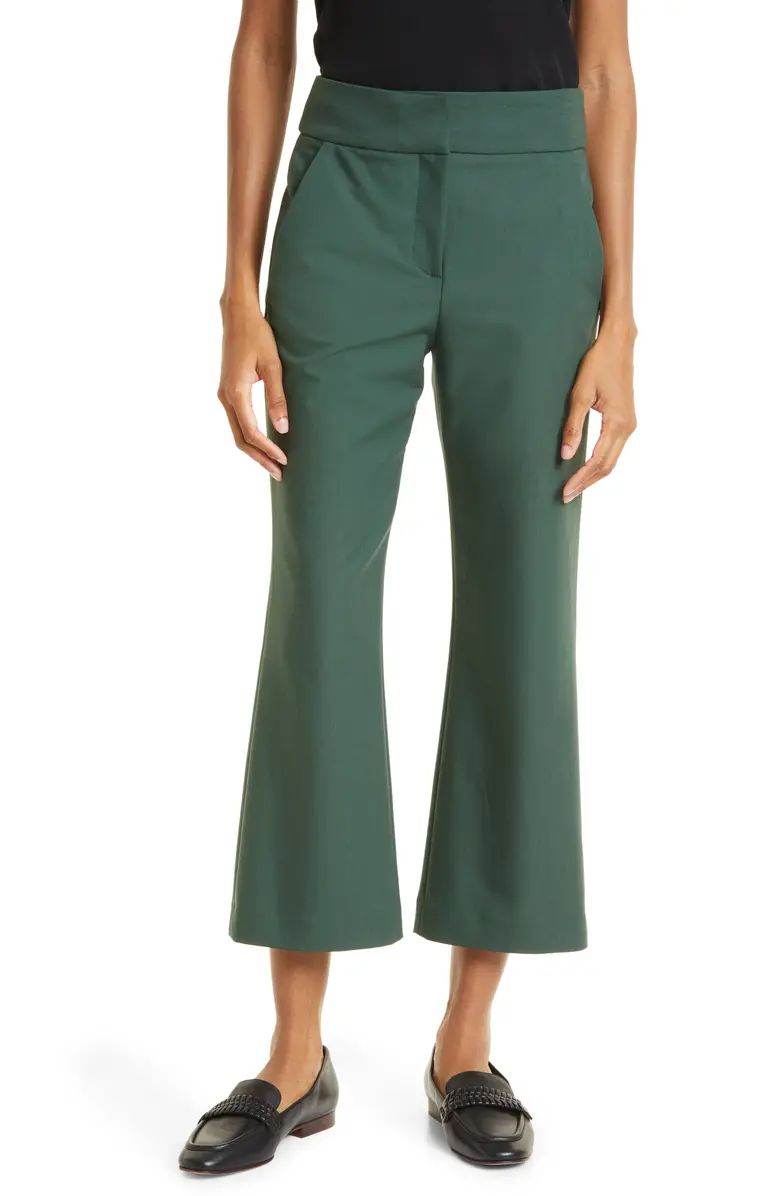 Cormac High Waist Crop Flare Trousers | Nordstrom