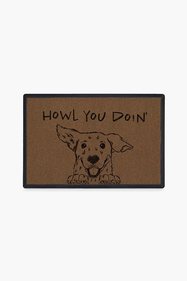 Howl You Doin' Doormat | Ruggable
