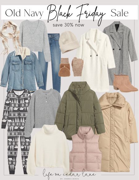 Old Navy Black Friday Gift Guide- save up to 30% off plus lots of deals $20 & under! From coats, jeans, holiday wear & more! 

#giftsforher #giftsunder50 #pajamas #cozygiftguide #teens

#LTKGiftGuide #LTKCyberweek #LTKHoliday