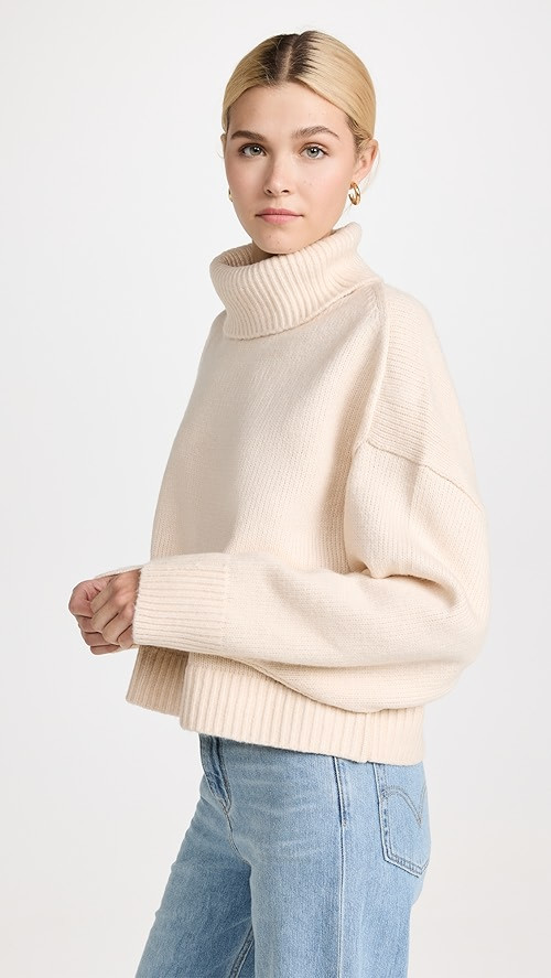 525 Airspun Relaxed Turtleneck | SHOPBOP | Shopbop