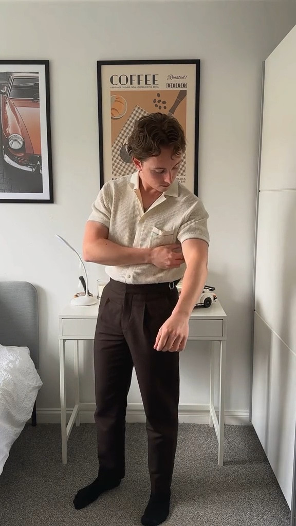 Nothing says “casual” like a knitted shirt.

#LTKuk #LTKsummer #LTKmens