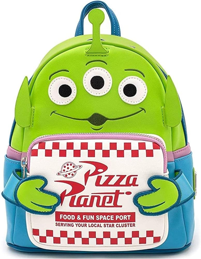 Loungefly Disney Toy Story Alien Pizza Planet Mini Backpack | Amazon (US)
