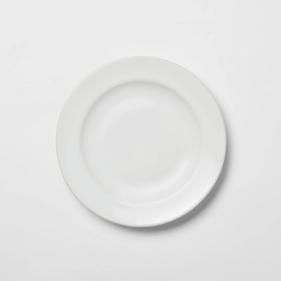 Porcelain Rimmed Appetizer Plate 6.5" White - Threshold™ | Target