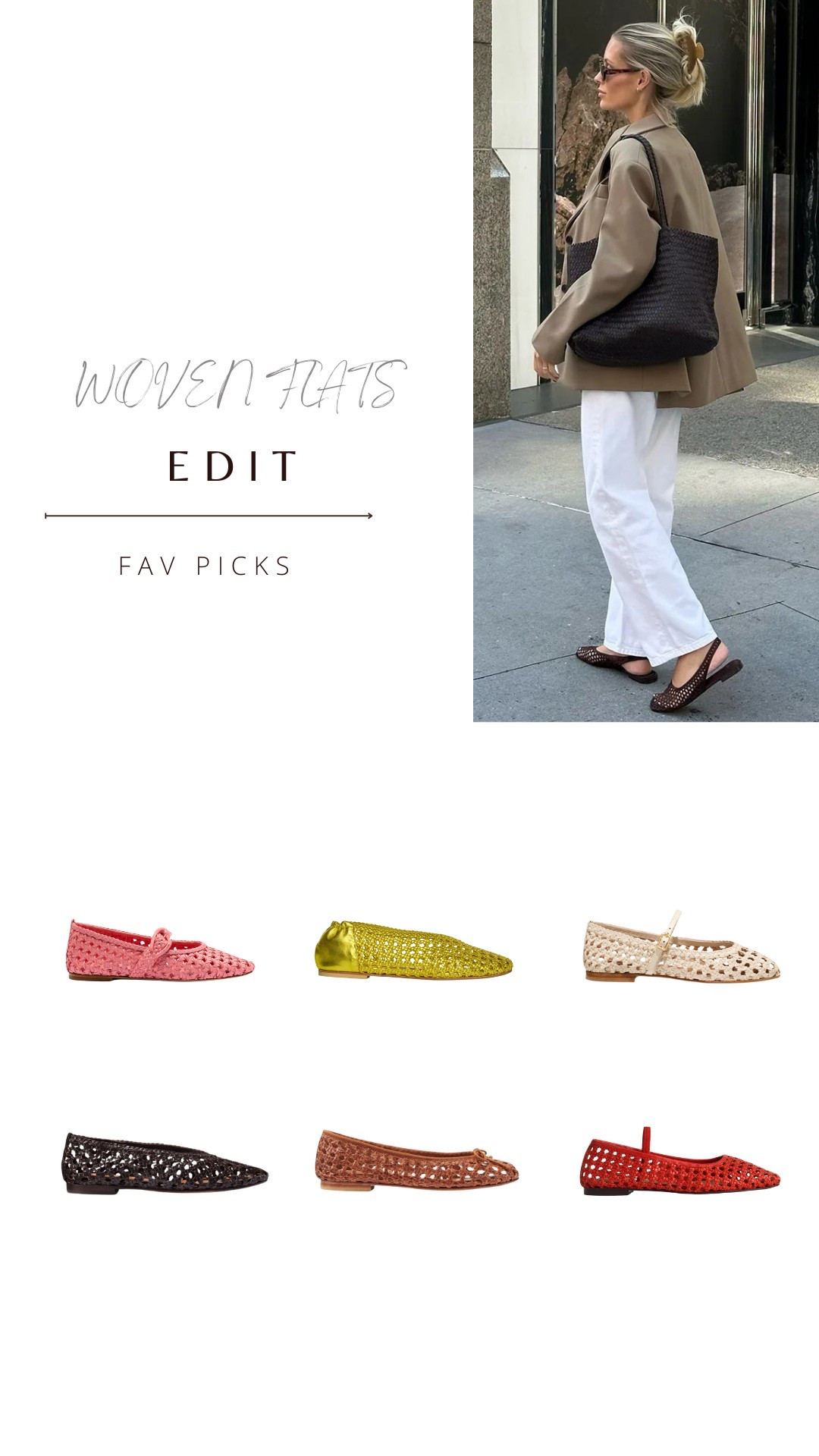 Woven flats 

#LTKStyleTip #LTKSeasonal #LTKShoeCrush