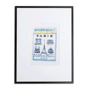 Paris Matchbook Watercolor Print | Furbish Studio