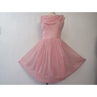 Vintage Dress, Pink 1950S Prom Princess Vintage Clothing, Size Medium | Etsy (US)